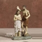 ST BA/116 BATTESIMO DI GESU' cm 13,5 CIRCA RESINA