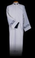 CC GM/005-TC CAMICE AVORIO 55%POL45%COTONE BORDO ORGANZA STRETTO
