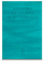 REGISTRO DEGLI ATTI DI MATRIMONIO (8935)