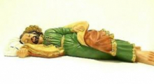 ST FR/050 STATUA SAN GIUSEPPE DORMIENTE cm 20 MADE IN ITALY