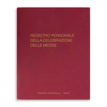 REGISTRO  PERSONALE DELLA CELEBRAZIONE DELLE MESSE